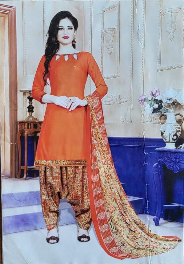 synthetic chudi  material 043