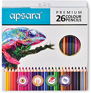Apsara 101256003 Color Pencils - 26 Shades (Multicolor)
