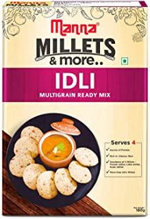 Manna Instant Multigrain Millet Idli Ready Mix | Idli Batter | 180g