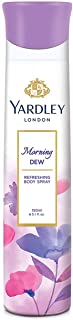 Yardley London Morning Dew Refreshing Deodorant Body Spray for Women, 150 ml