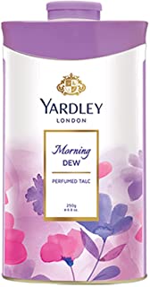 Yardley London Morning Dew Perfumed Talc for Women, 250g