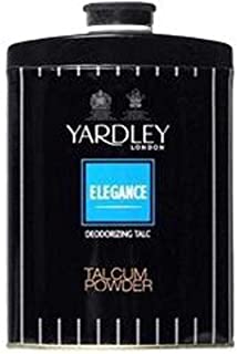 Yardley London ELEGANCE Deodorizing Talc Talcum Powder for Men 100gm