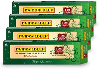 Mangaldeep Lo Smoke Incense Sticks - Majestic Jasmine 200 sticks