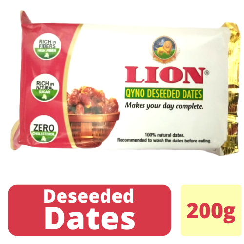 /Lion Qyno Deseeded Dates 200g