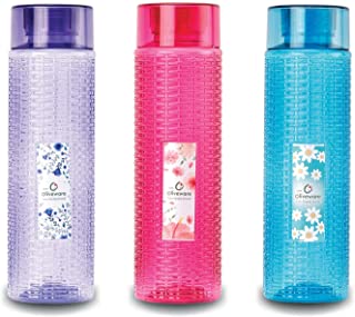 Oliveware Round Water Bottle | 1 Litre Bottle | Better Grip | 1000 Ml Capacity