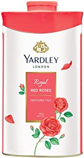 Yardley London Royal Red Rose Perfumed Talc for Women, 250g