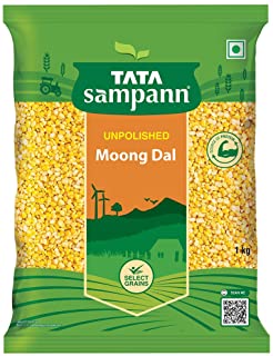Tata Sampann Unpolished Moong Dal Split, 1kg