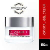 L'Oreal Paris Revitalift Crystal Gel Cream | Oil-Free Face Moisturizer With Salicylic Acid (15ml)
