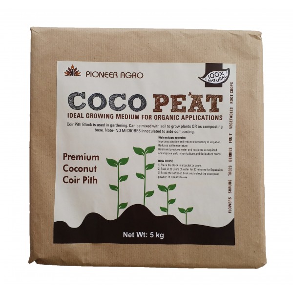 Cocopeat 5kg Block