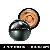 Lakme Absolute Skin Natural Mousse - Almond Honey 06 (25g)