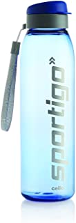 Cello Plastic Bottle, 800ml, Blue, Set of 1