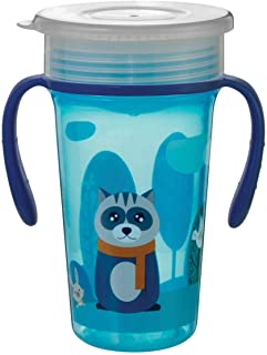 BeeBaby 360 Degree Magic Spoutless Transition Sippy / Sipper Cup with Handle for Baby