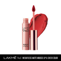 Lakme 9 to 5 Weightless Matte Mousse Lip & Cheek Color 9g
