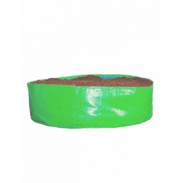 HDPE Growbags 12x12 Inch / 1 Feet Dia X 1 Feet Height (Green&Orange)
