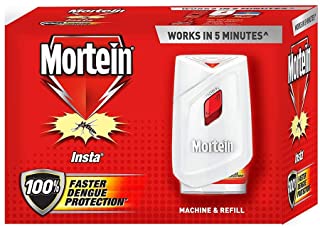 Mortein Insta5 Combo Machine with Refill, 45 ml