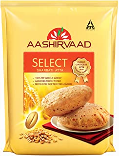 Aashirvaad Select Premium Sharbati Atta, 5kg