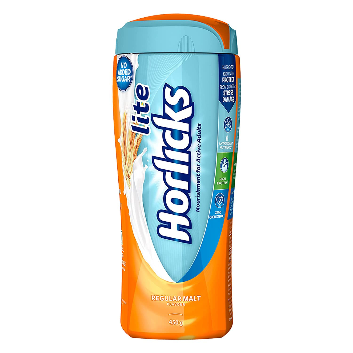 Horlicks Lite Health & Nutrition Drink For Adults 450 g Jar